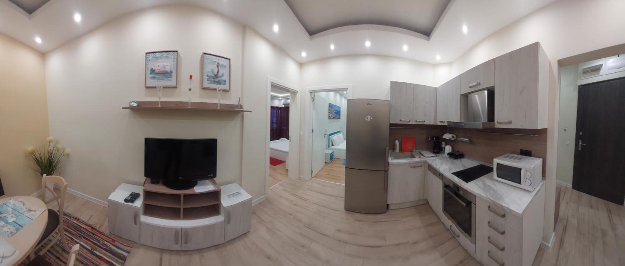 Апартамент Pink & Blue - 2Bdr With Balcony - Wi-Fi Varna Exterior foto